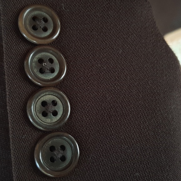 Ralph Ralph Lauren woman brown blazer Size 4. Lined - Picture 6 of 8